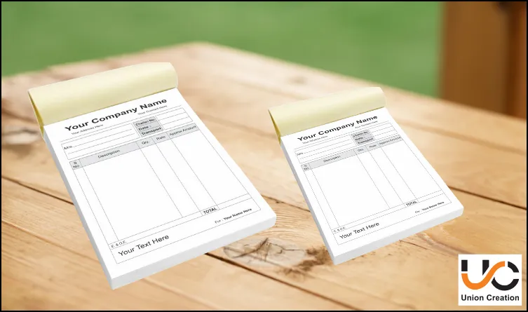 Bill Book Printing in Bangalore