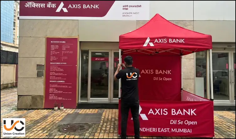Canopy Tent For Axis Bank In Mumbai