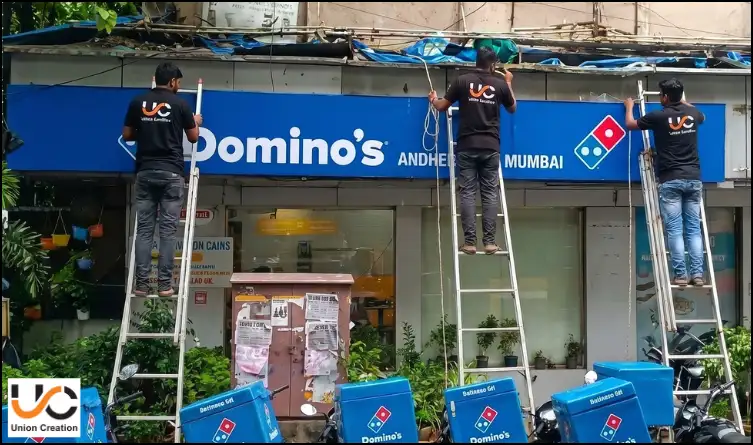 Flex Banner Printing For Dominos In Mumbai