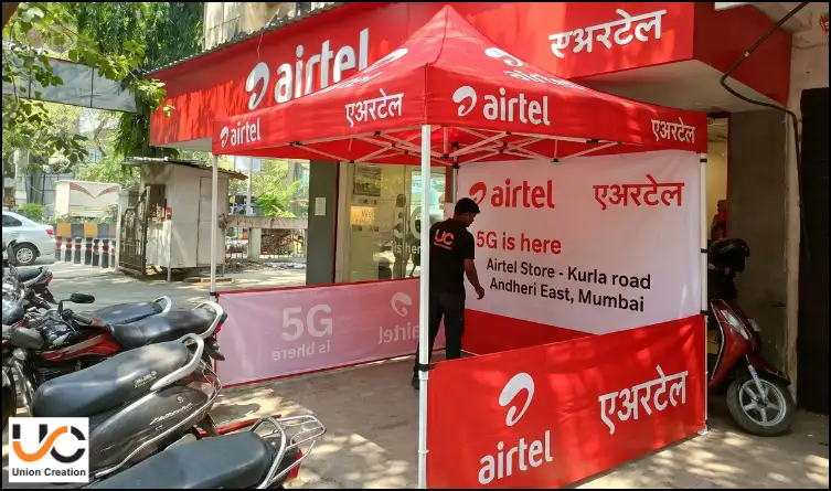 Gazebo Tent For Airtel In Mumbai