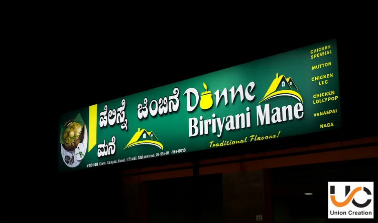 Glow Sign Board in Bangalore