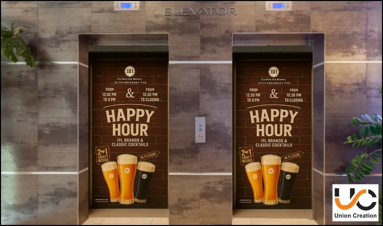 Lift Branding in Bangalore