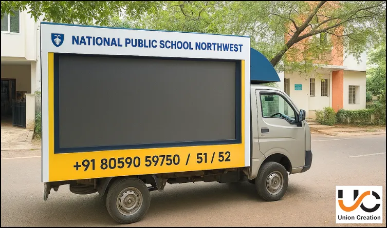 Mobile Van Advertising in Bangalore