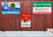 No Parking Board